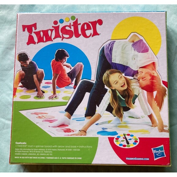 Hasbro Twister Classic Party Board Game For Two Or More New factory Sealed - Picture 2 of 6
